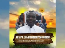 Freed: Msgr. Julius Agbortoko Abbor, vicar general of Cameroon’s Mamfe diocese.